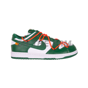 Nike Pine Green Off-White Dunk Low LTHR