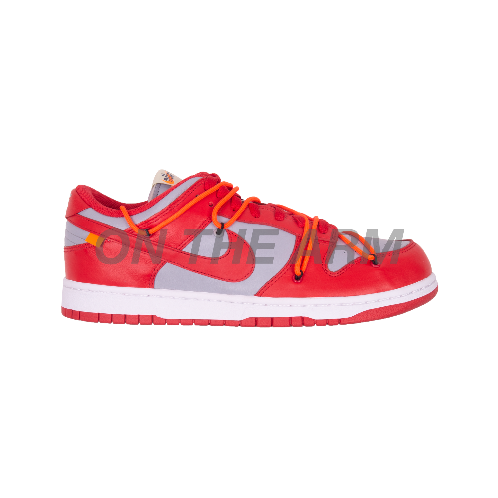 Nike University Red Off-White Dunk Low LTHR