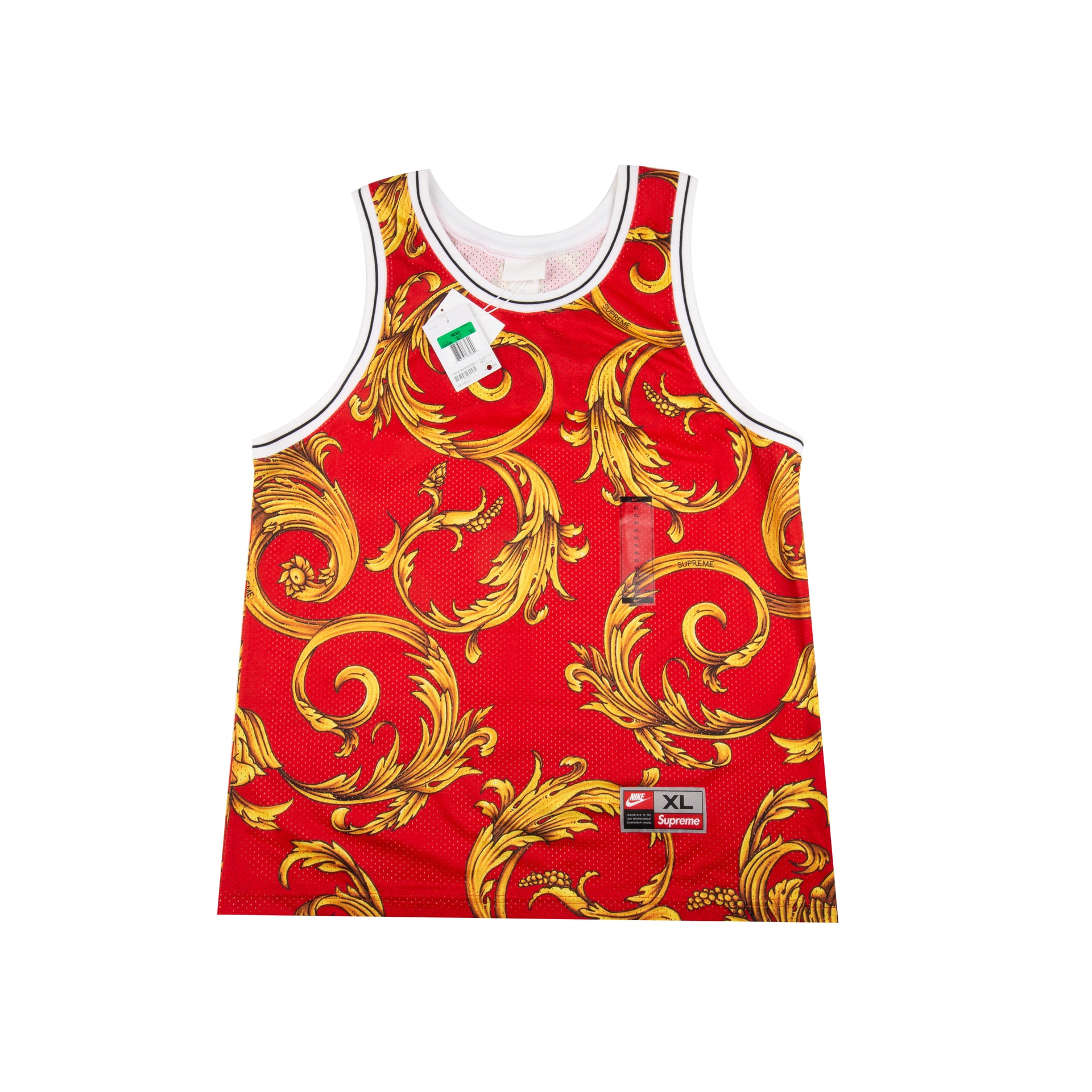 Supreme Red Nike Jersey