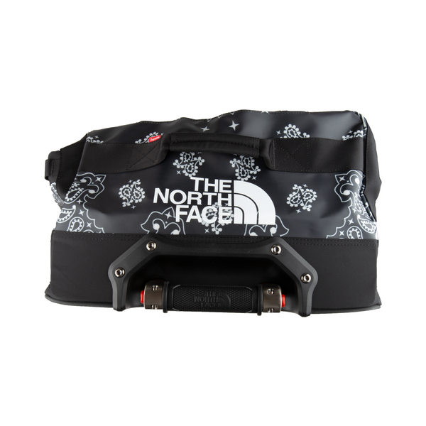 Supreme Black Paisley TNF Rolling Thunder Bag