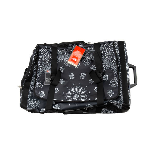 Supreme Black Paisley TNF Rolling Thunder Bag