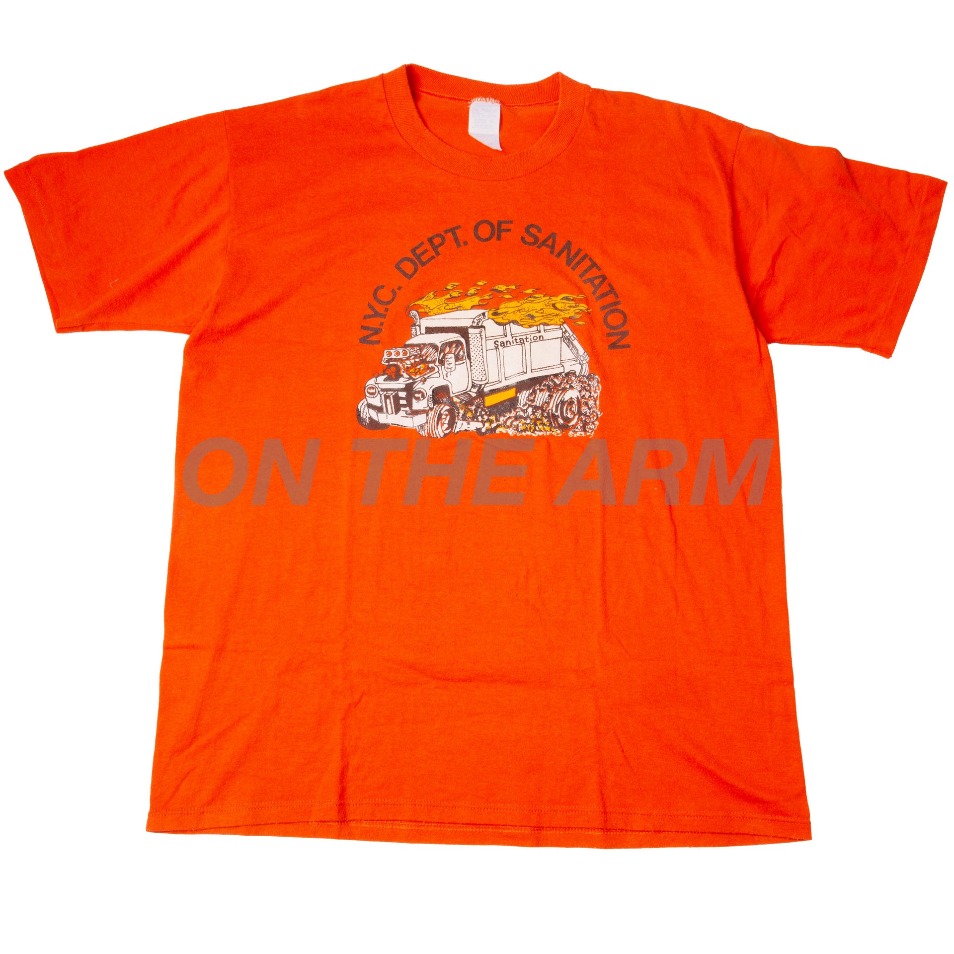 Vintage Orange NYC Dept Of Sanitation Tee