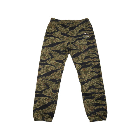 Supreme Olive Tiger Camo Champion Sweatpant