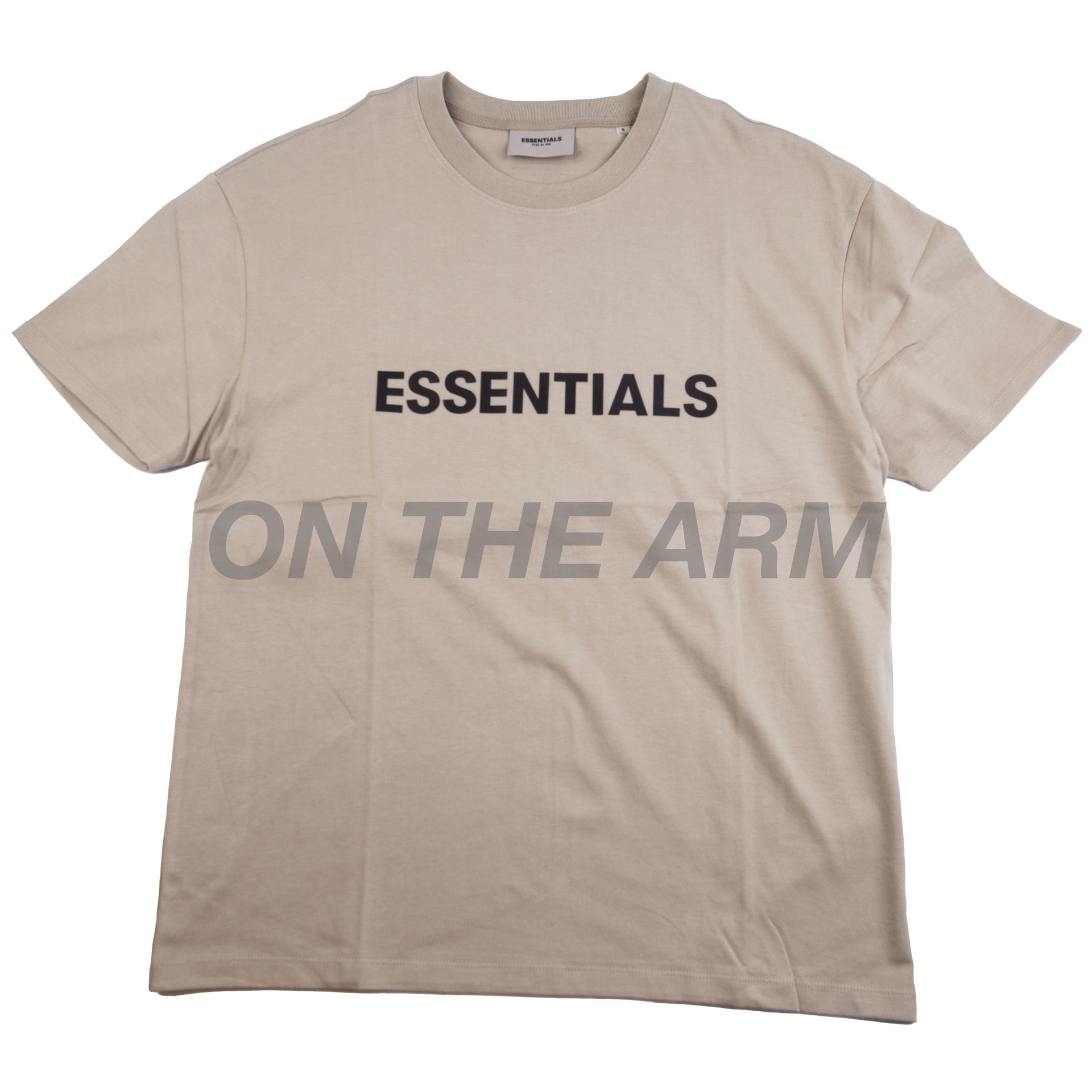 Fear Of God Tan Essentials Logo Tee