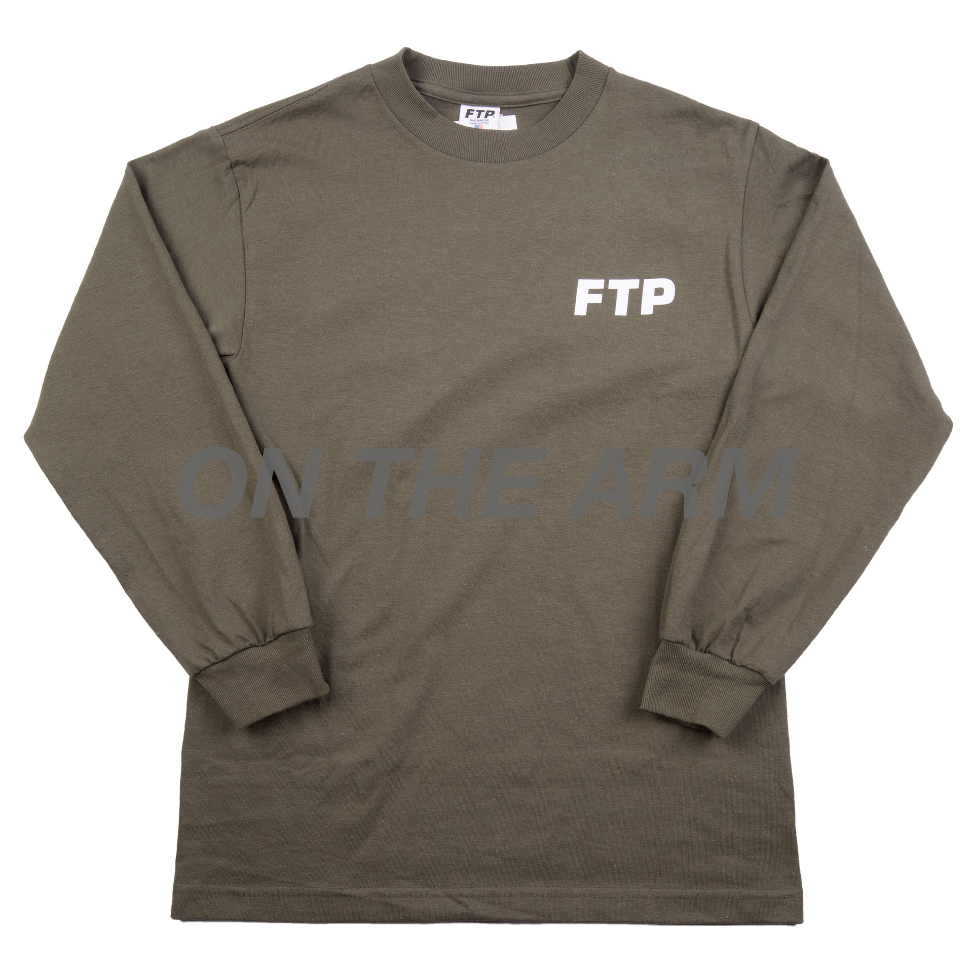 FTP Olive Logo L/S