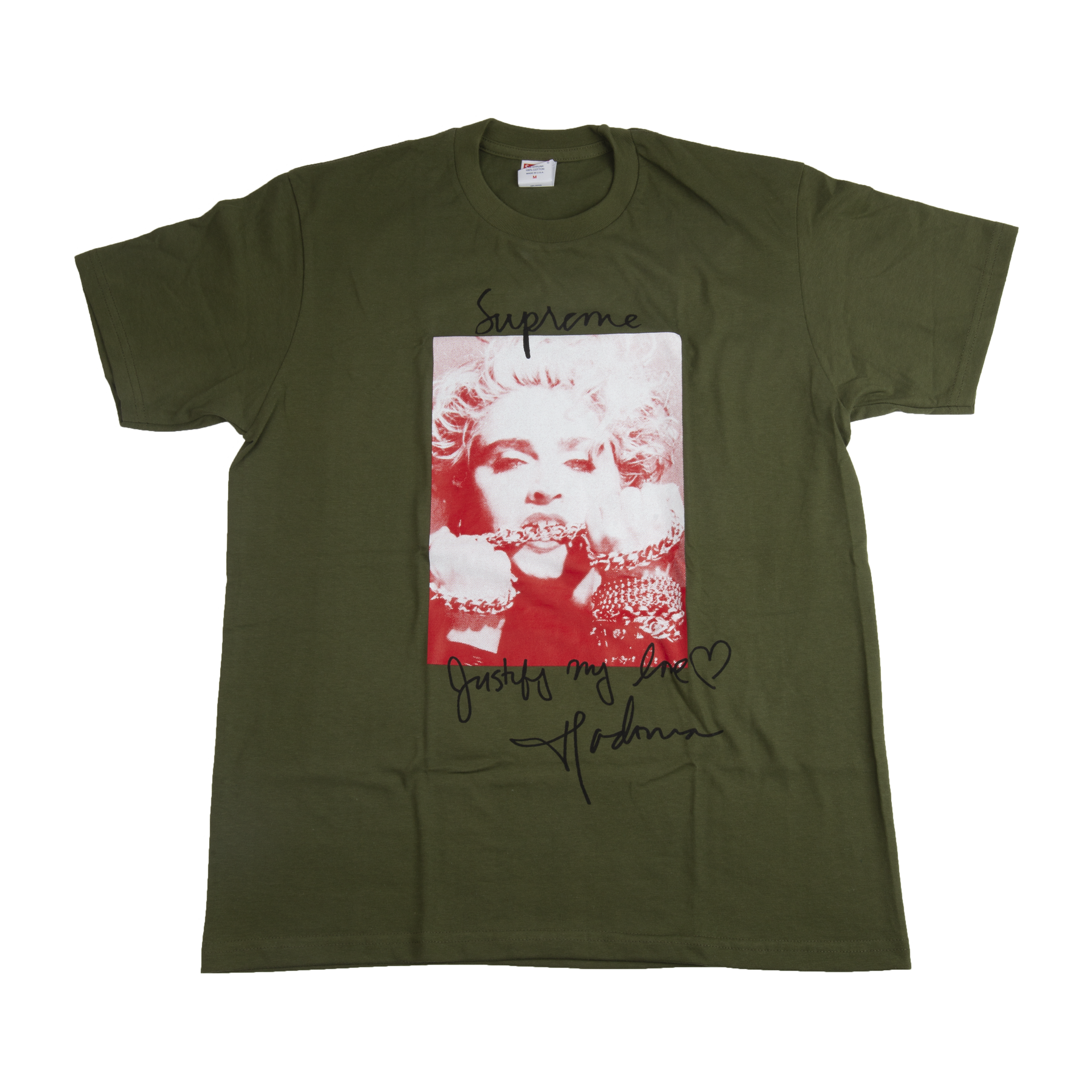Supreme Olive Madonna Tee