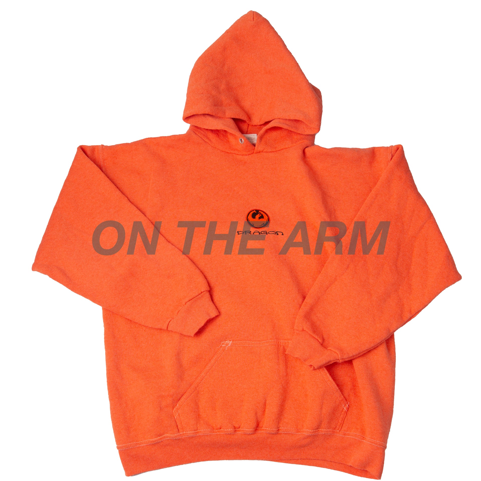 Vintage Orange DRAGON Hoodie (1990's)