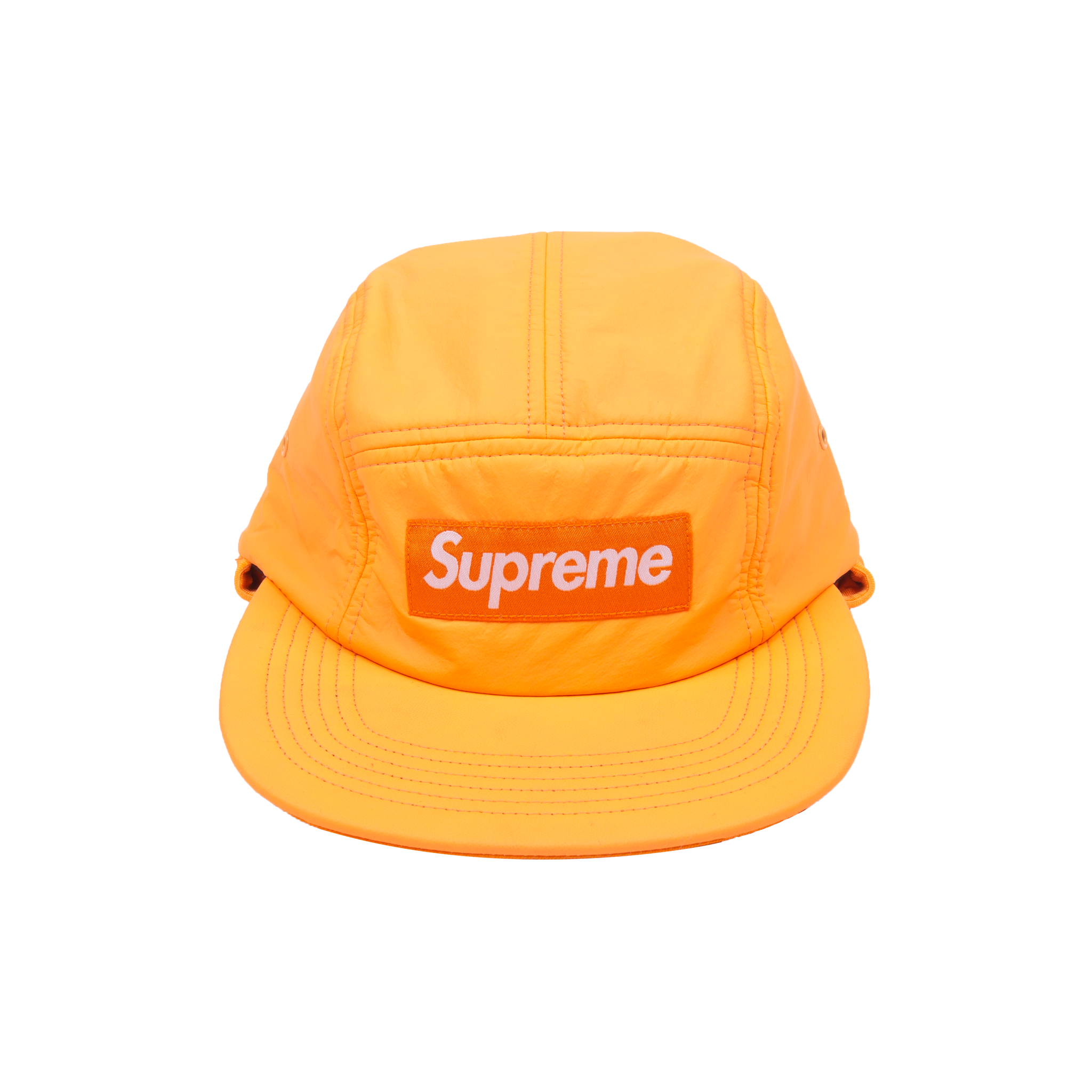 Supreme Orange Primaloft Ear Flap Camp