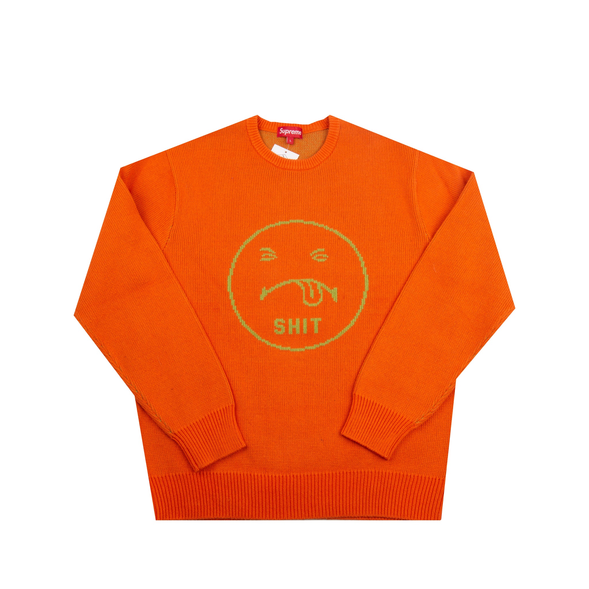 Supreme Orange Shit Sweater