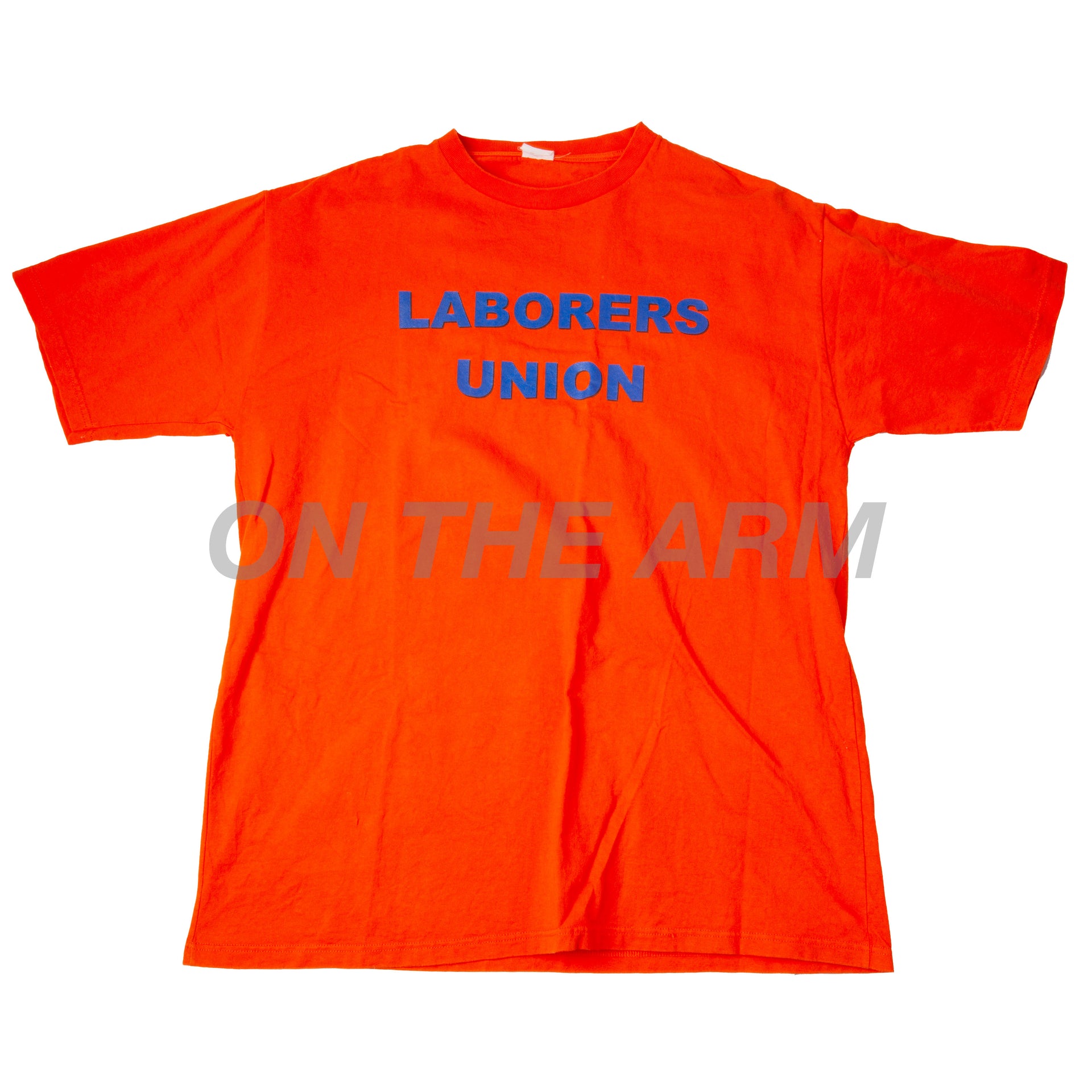 Vintage Orange Laborers Union Tee
