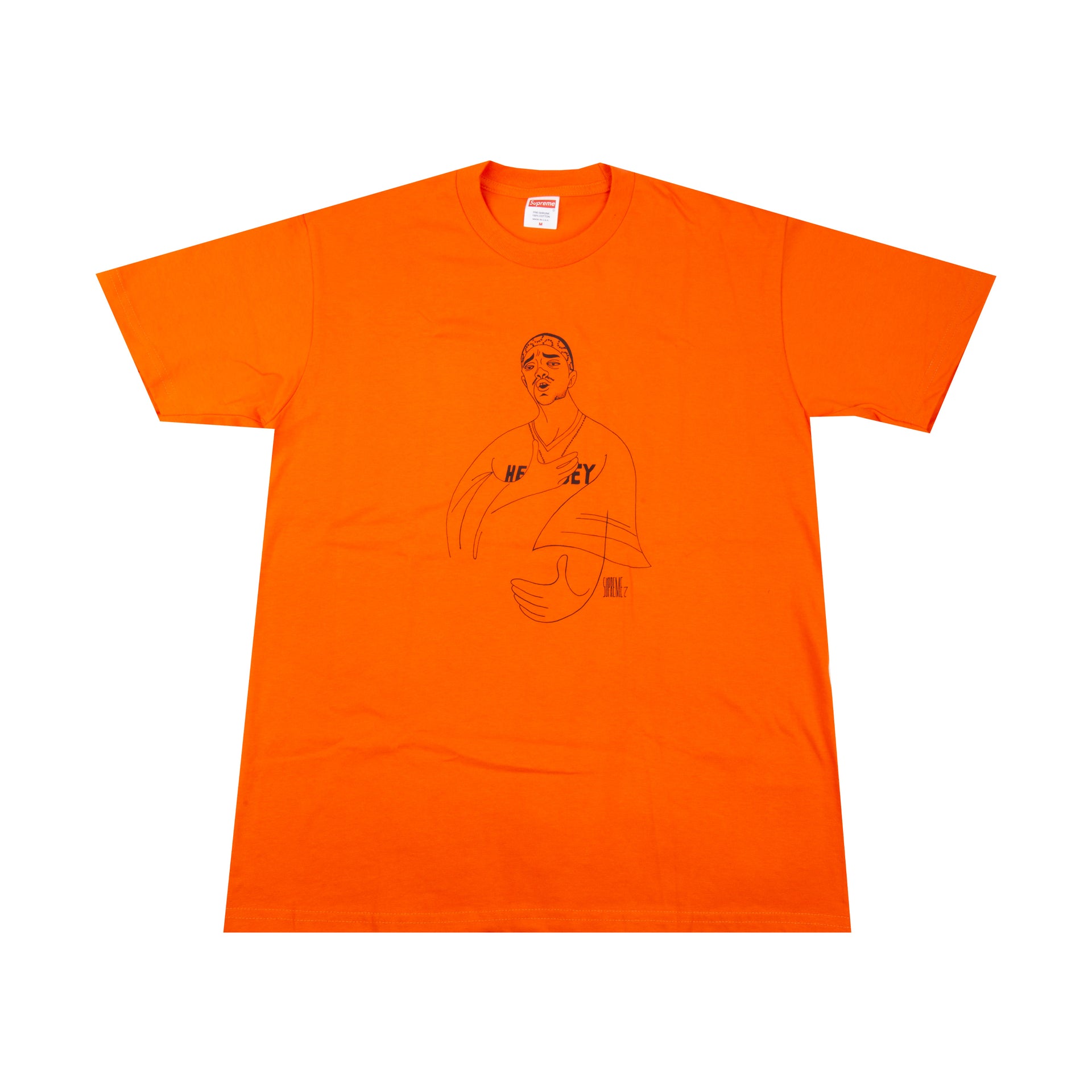 Supreme Orange Prodigy Tee