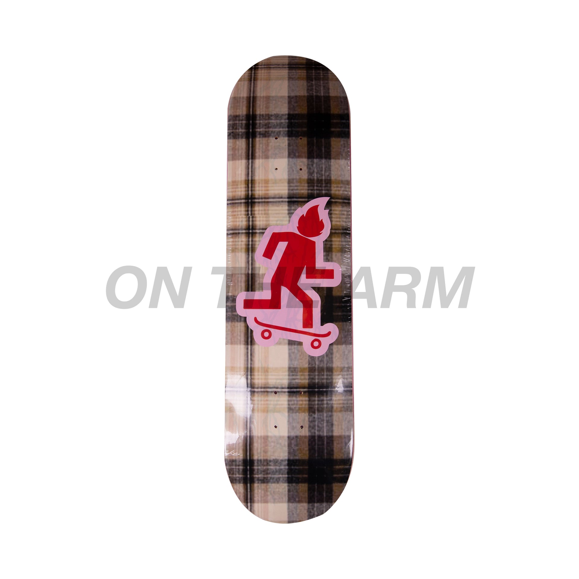 Travis Scott Plaid Skate Deck