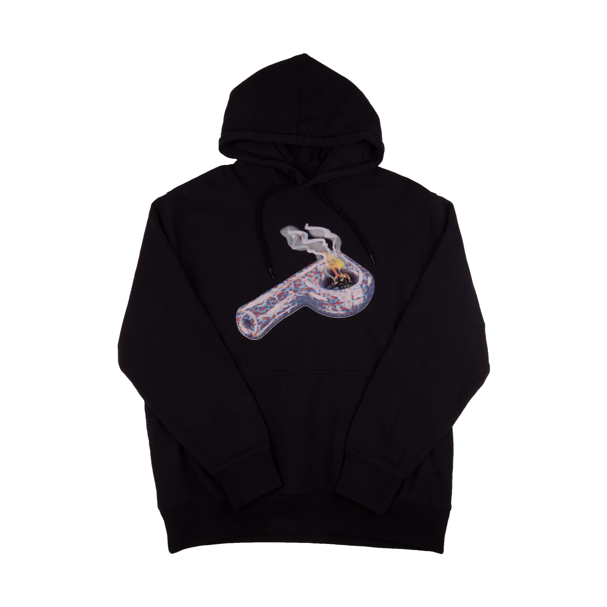 Palace Black Machine Hoodie On The Arm