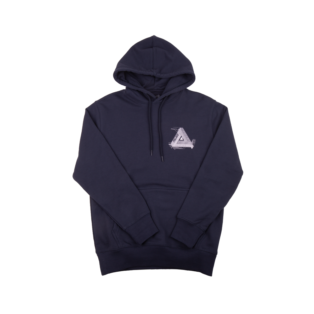 Palace navy outlet hoodie