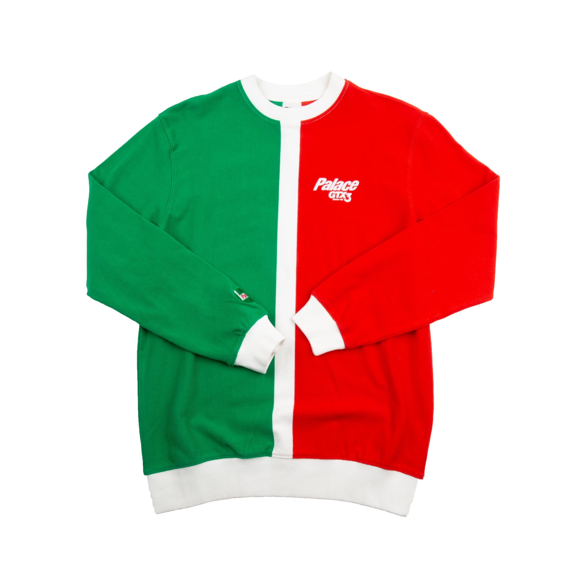 Palace Green / Red GTX Splitter Crew