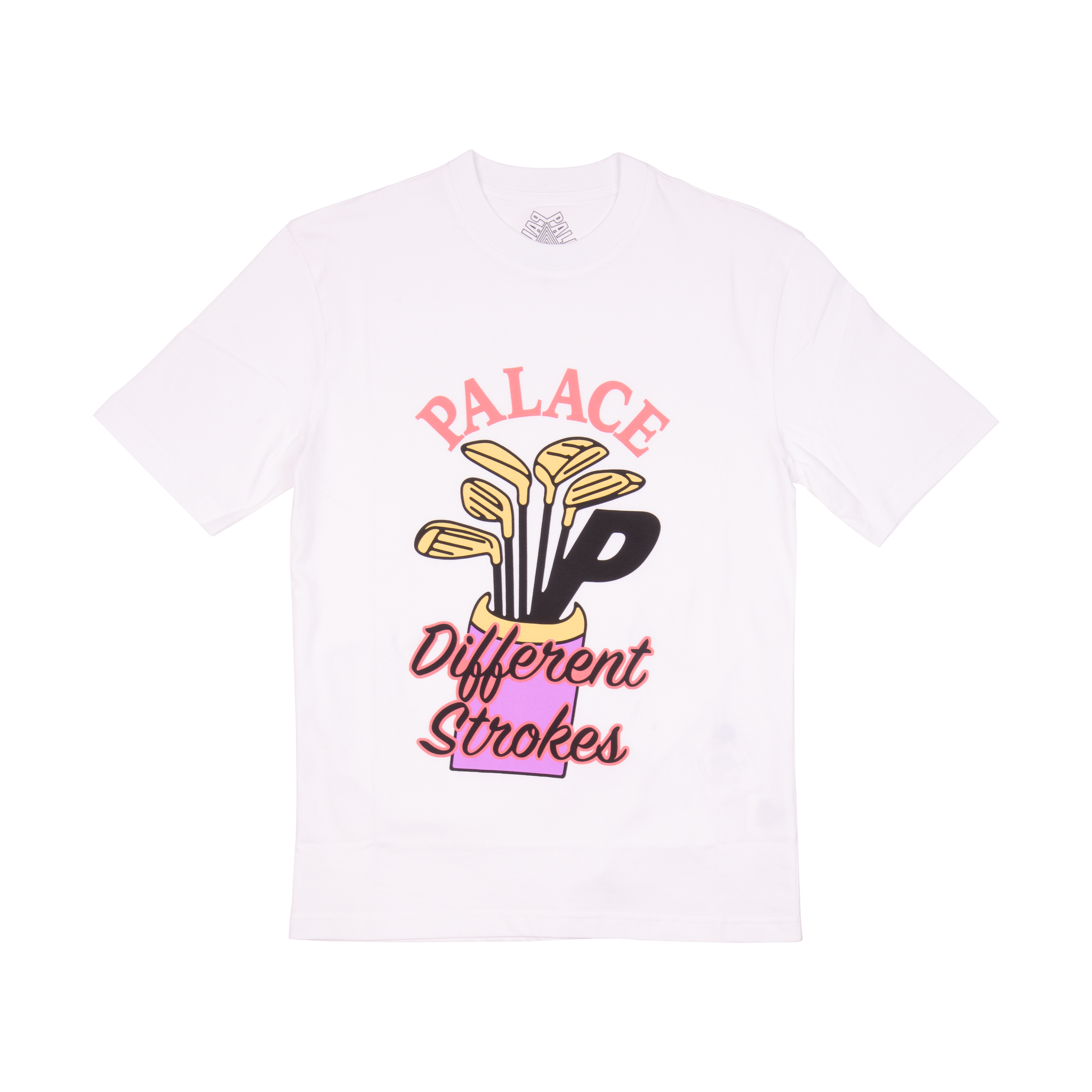 Palace White Different Strokes Tee