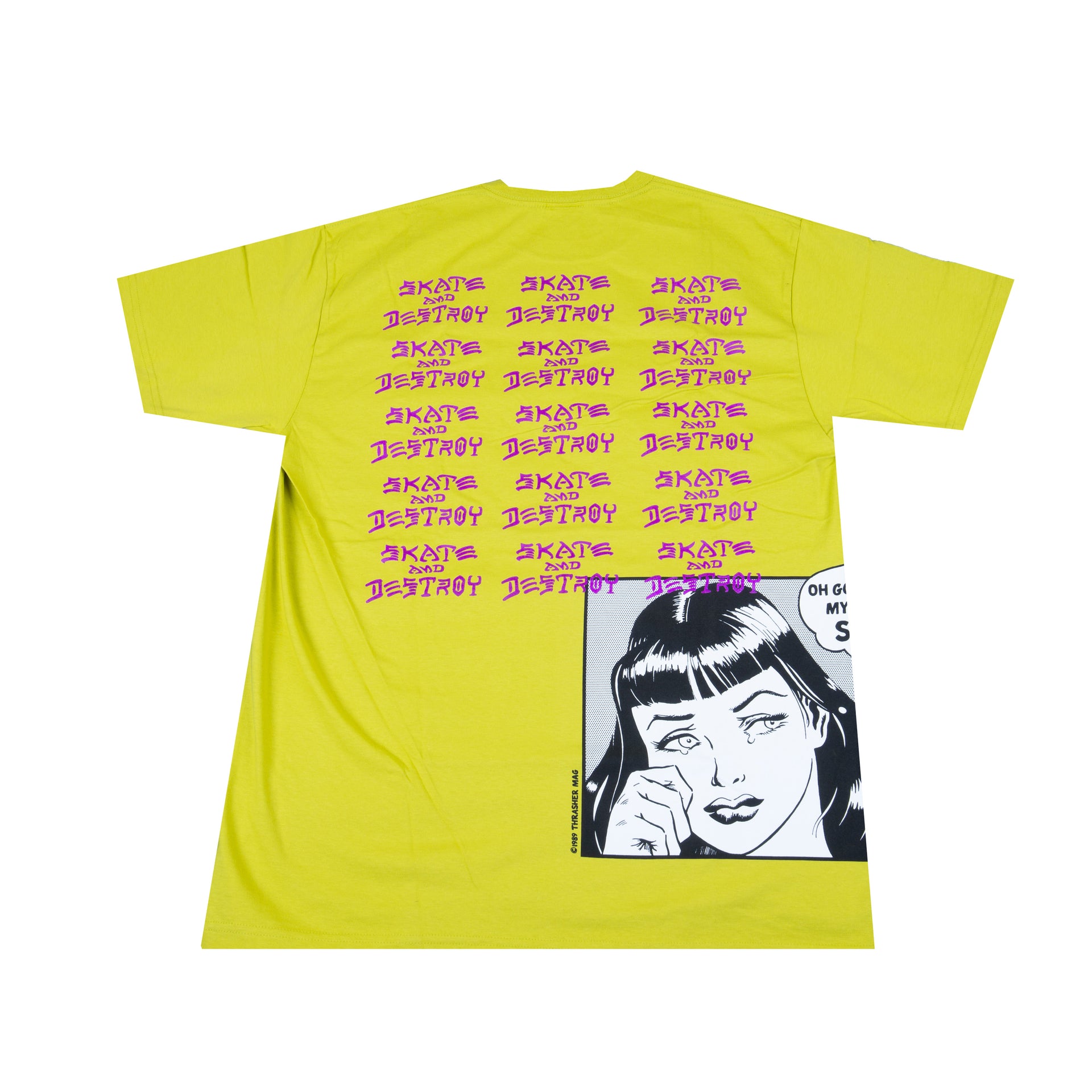 Supreme Pea Green Thrasher Tee