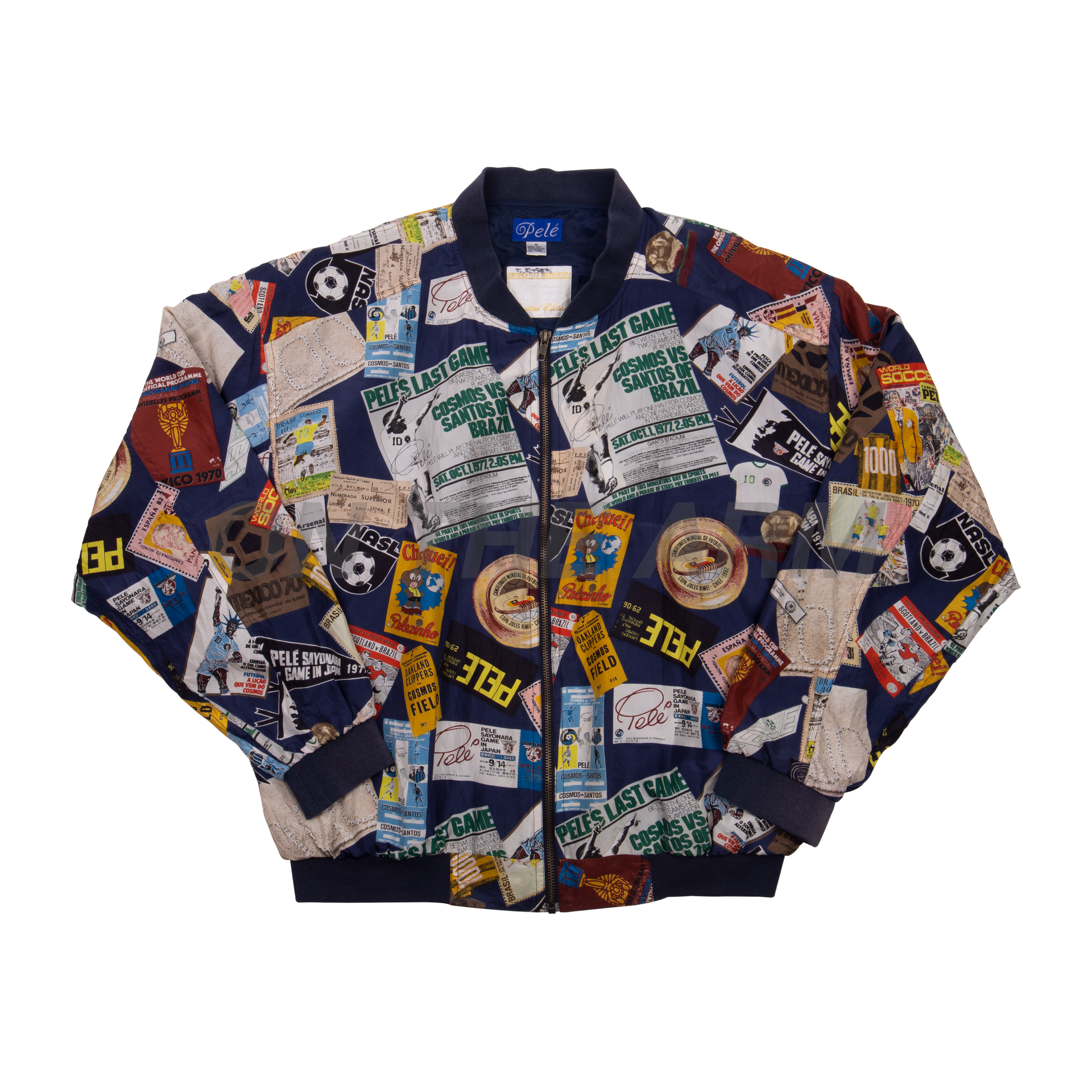 Vintage Pele Soccer Jacket