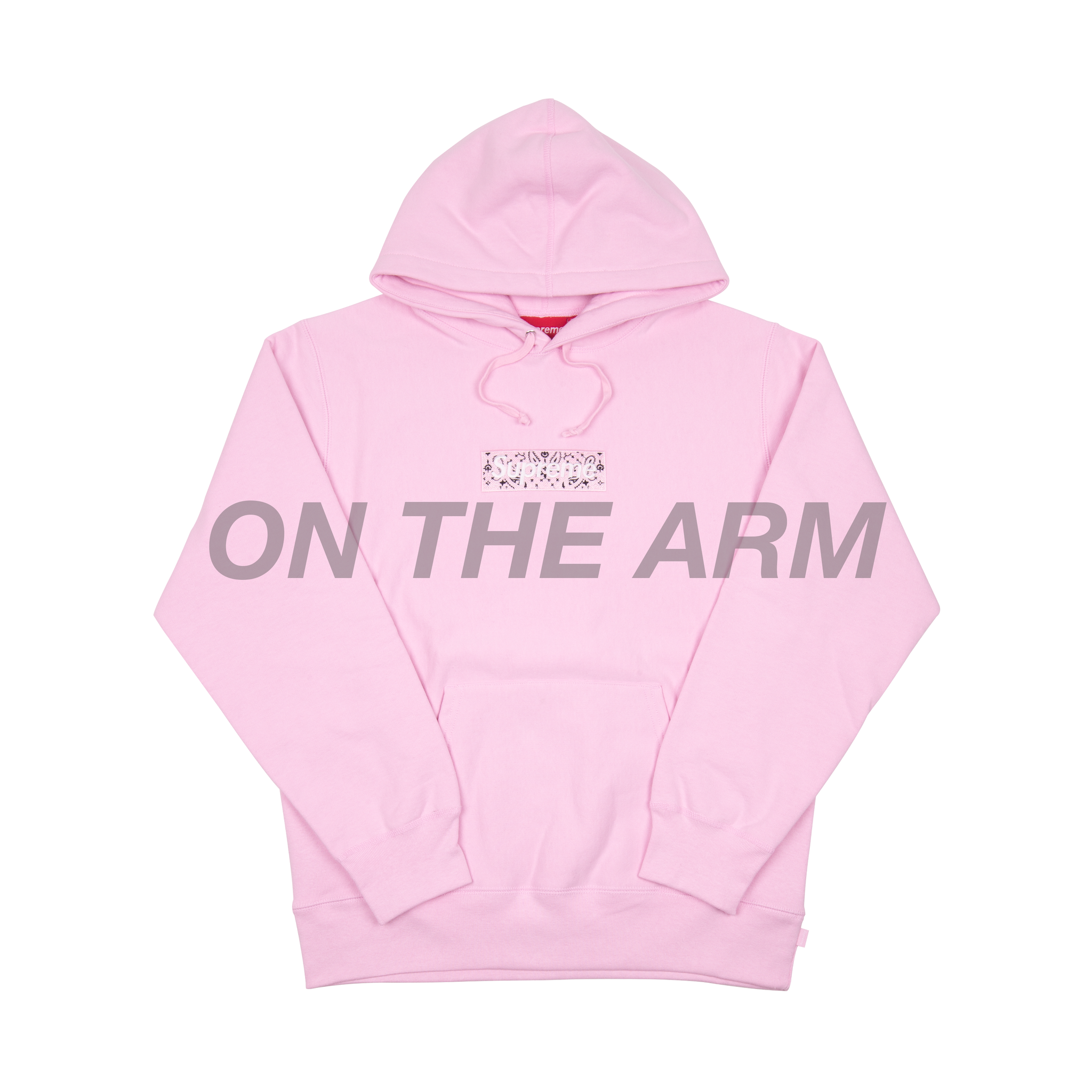 Supreme bogo 2025 hoodie pink