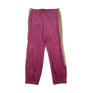 Supreme Pink Velour Track Pants