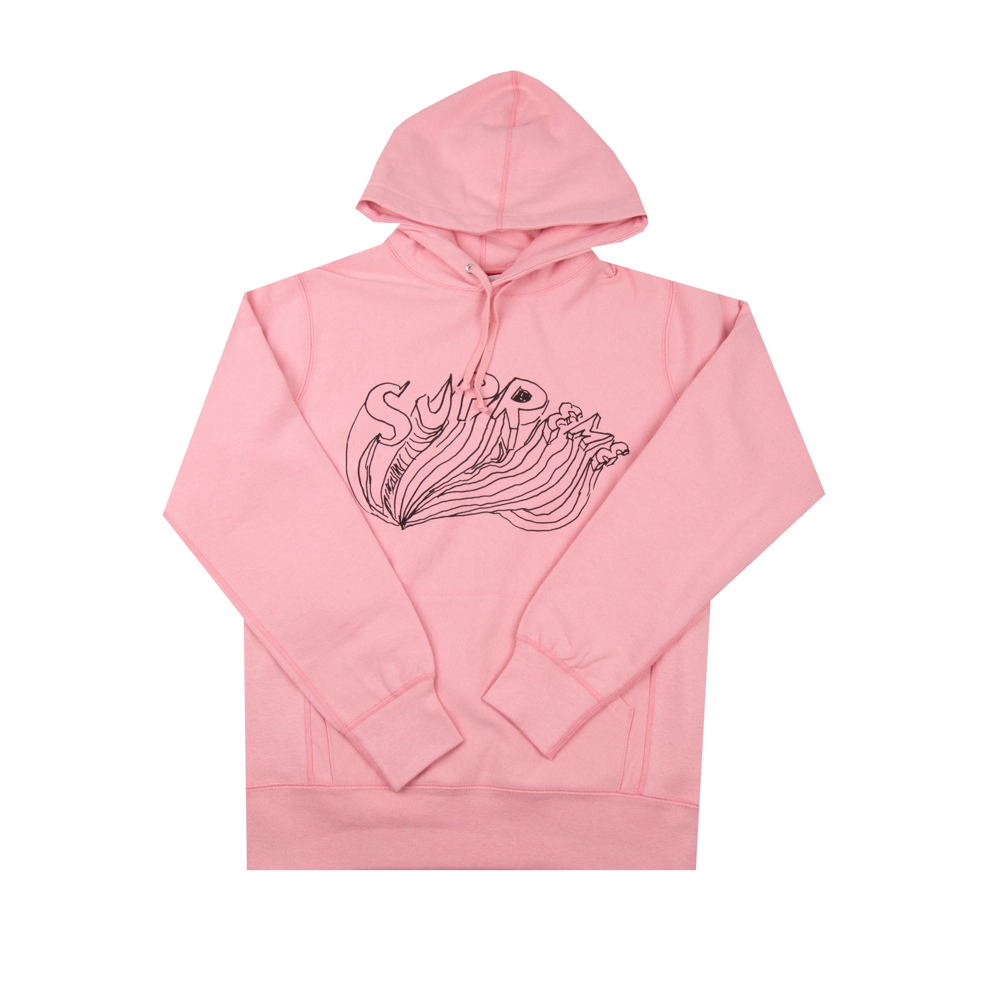Supreme Pink Daniel Johnston Hoodie