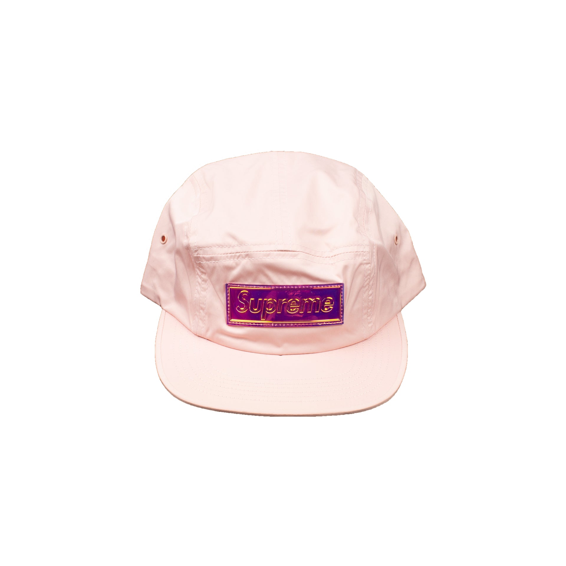 Supreme Pink Iridescent Camp Cap