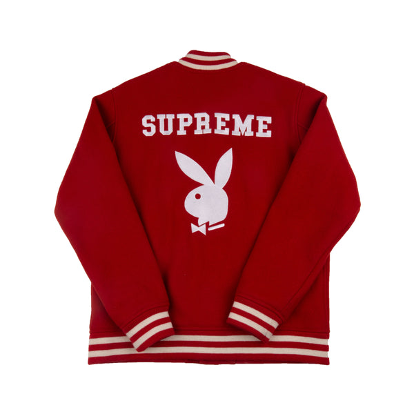 Supreme Red Playboy Jacket