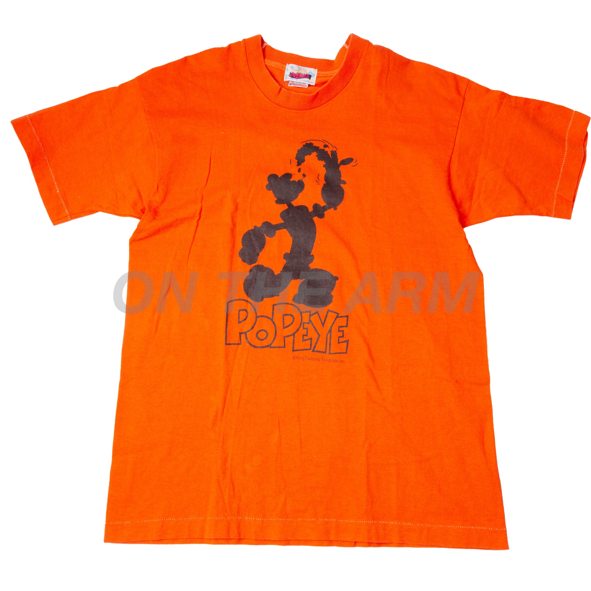 Vintage Orange Popeye Tee (1990's)