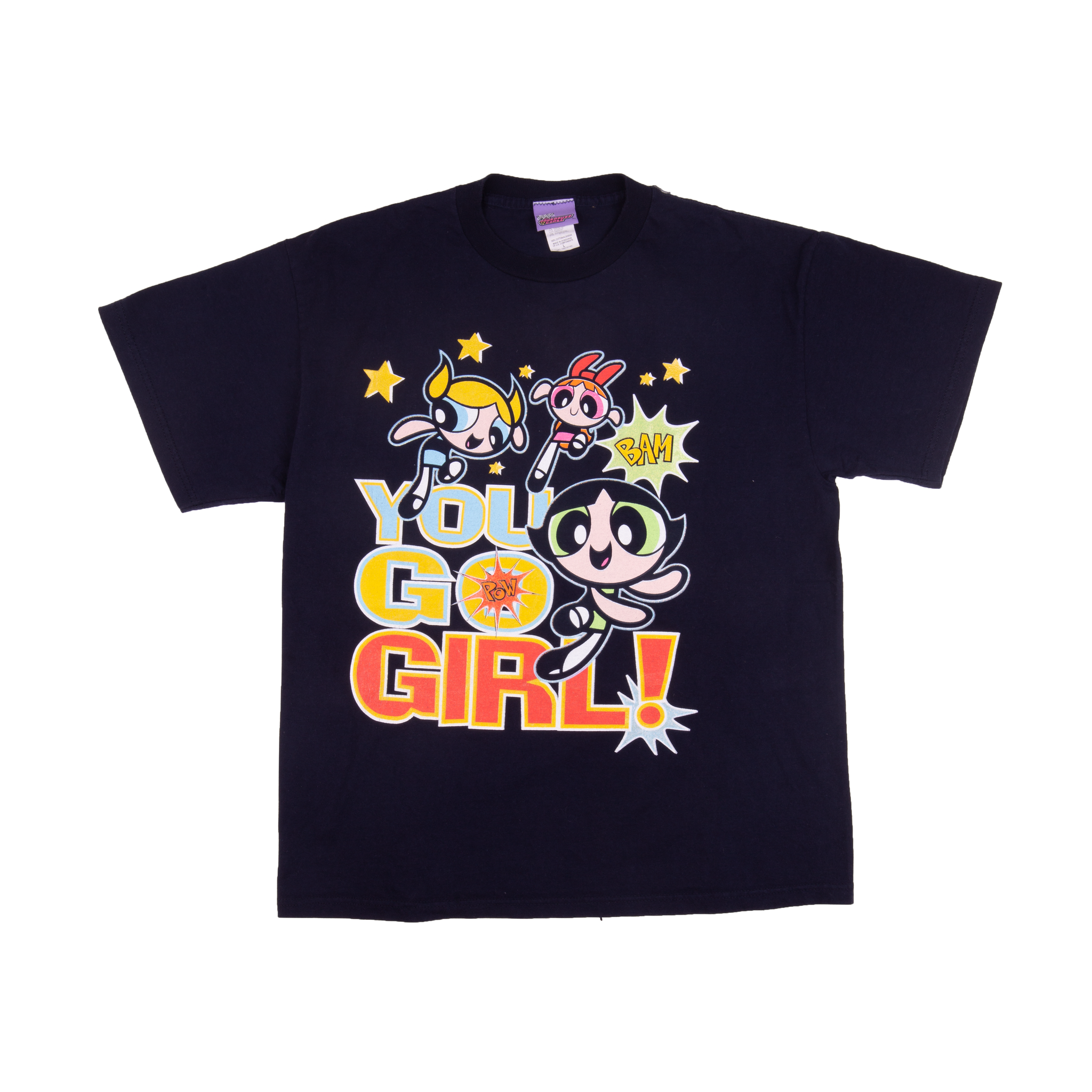 Vintage Navy Powerpuff Girls Tee