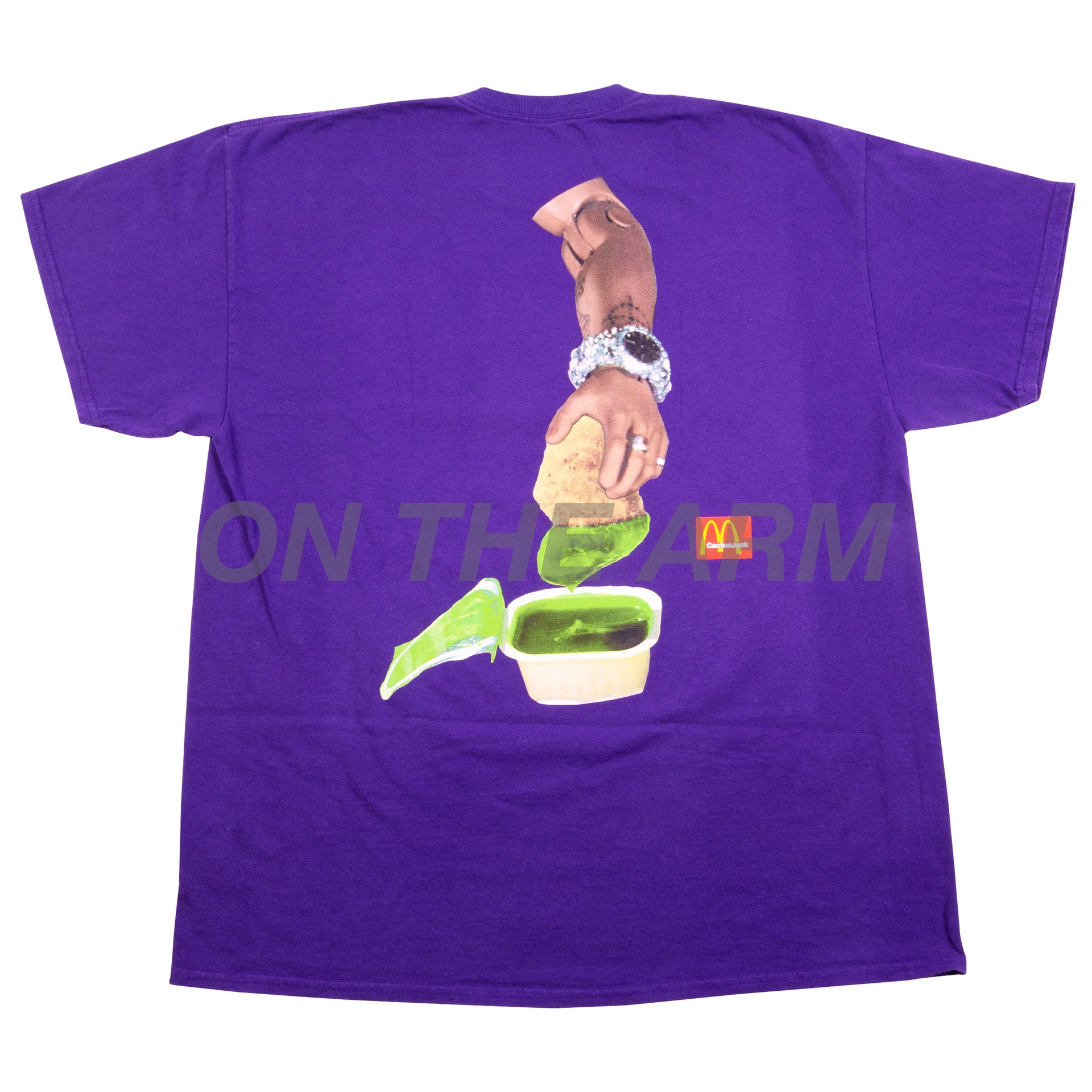 Travis Scott Purple McDonalds Cactus Sauce Tee