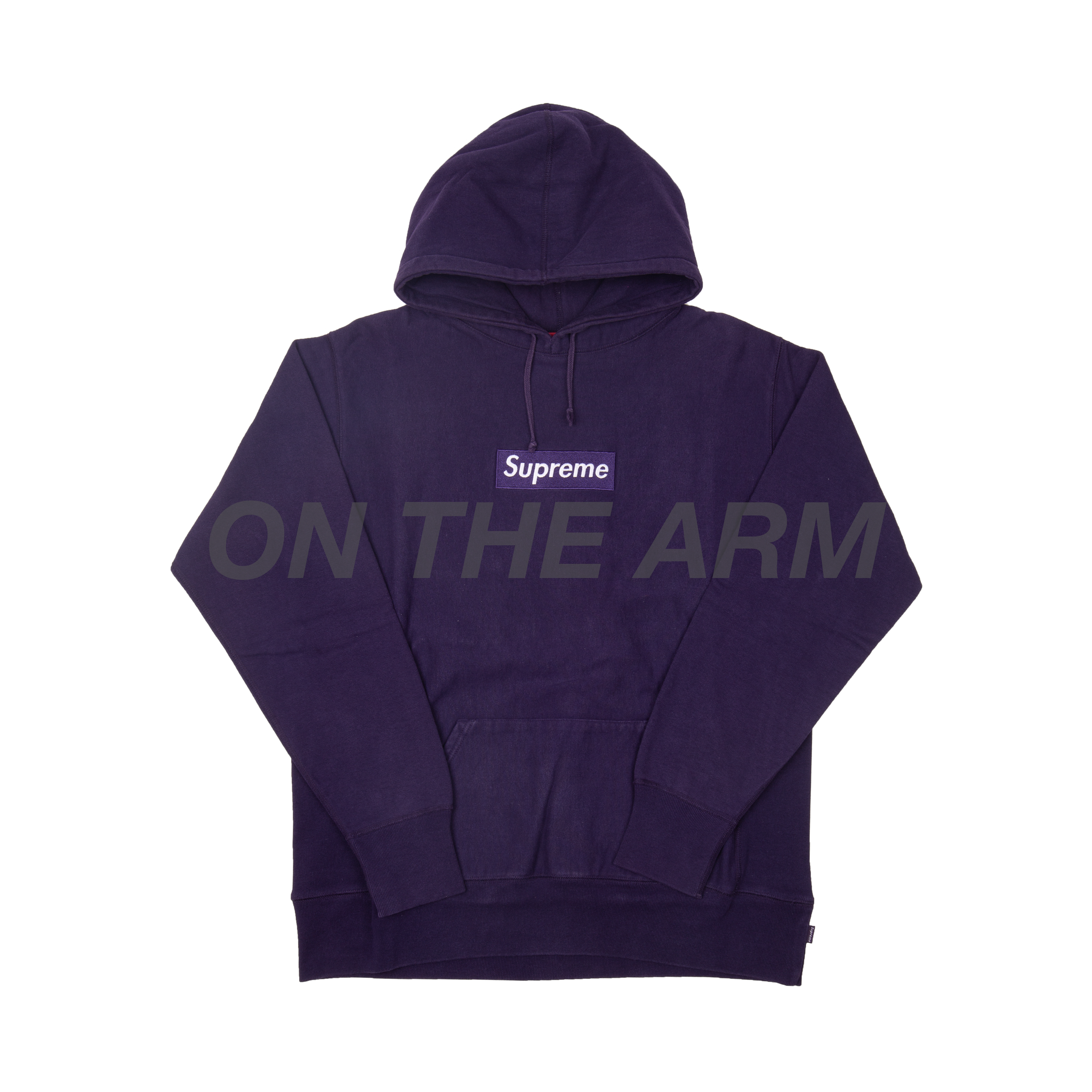 Purple top hoodie supreme