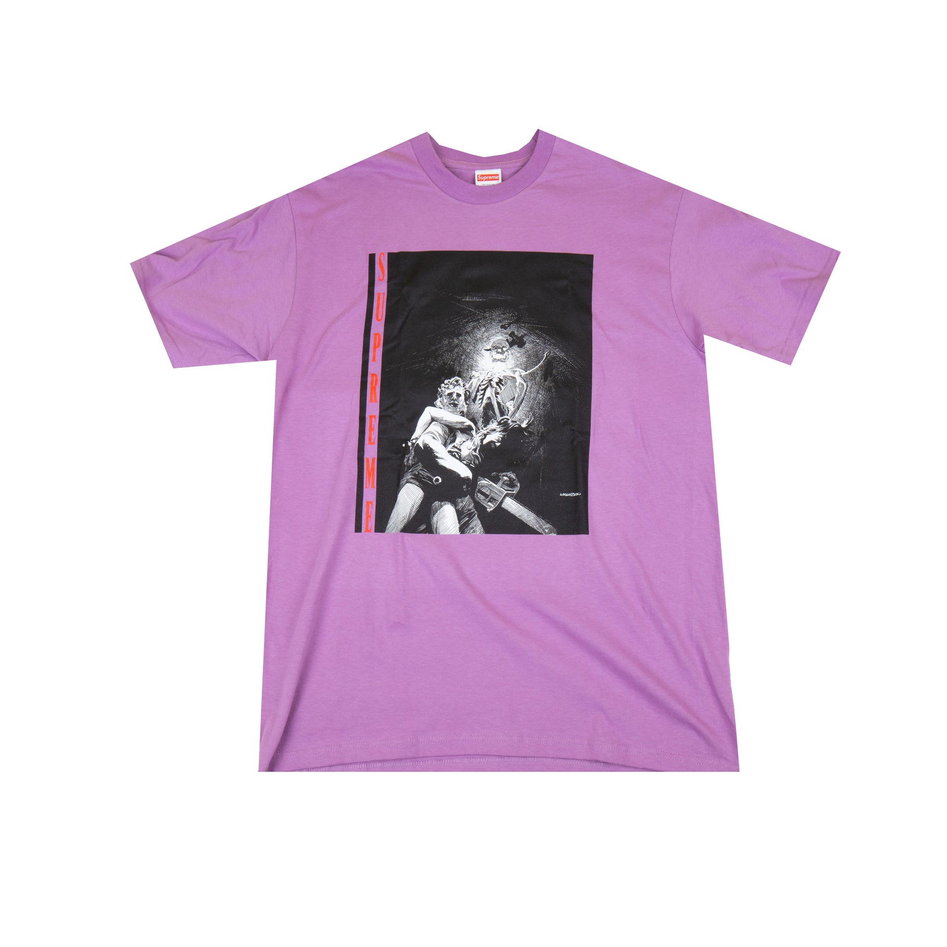 Supreme Purple Horror Tee