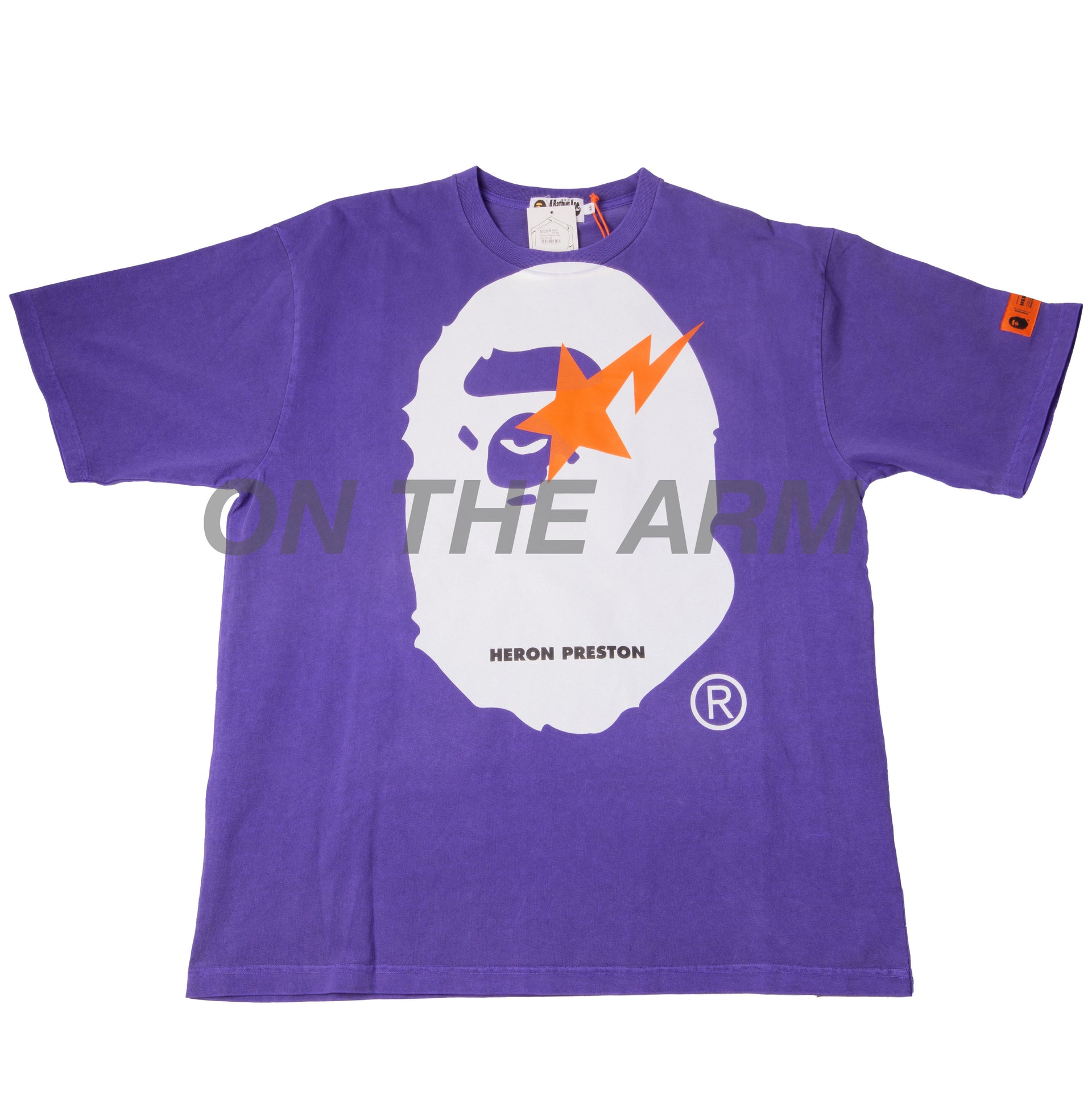 Bape Purple Heron Preston Tee