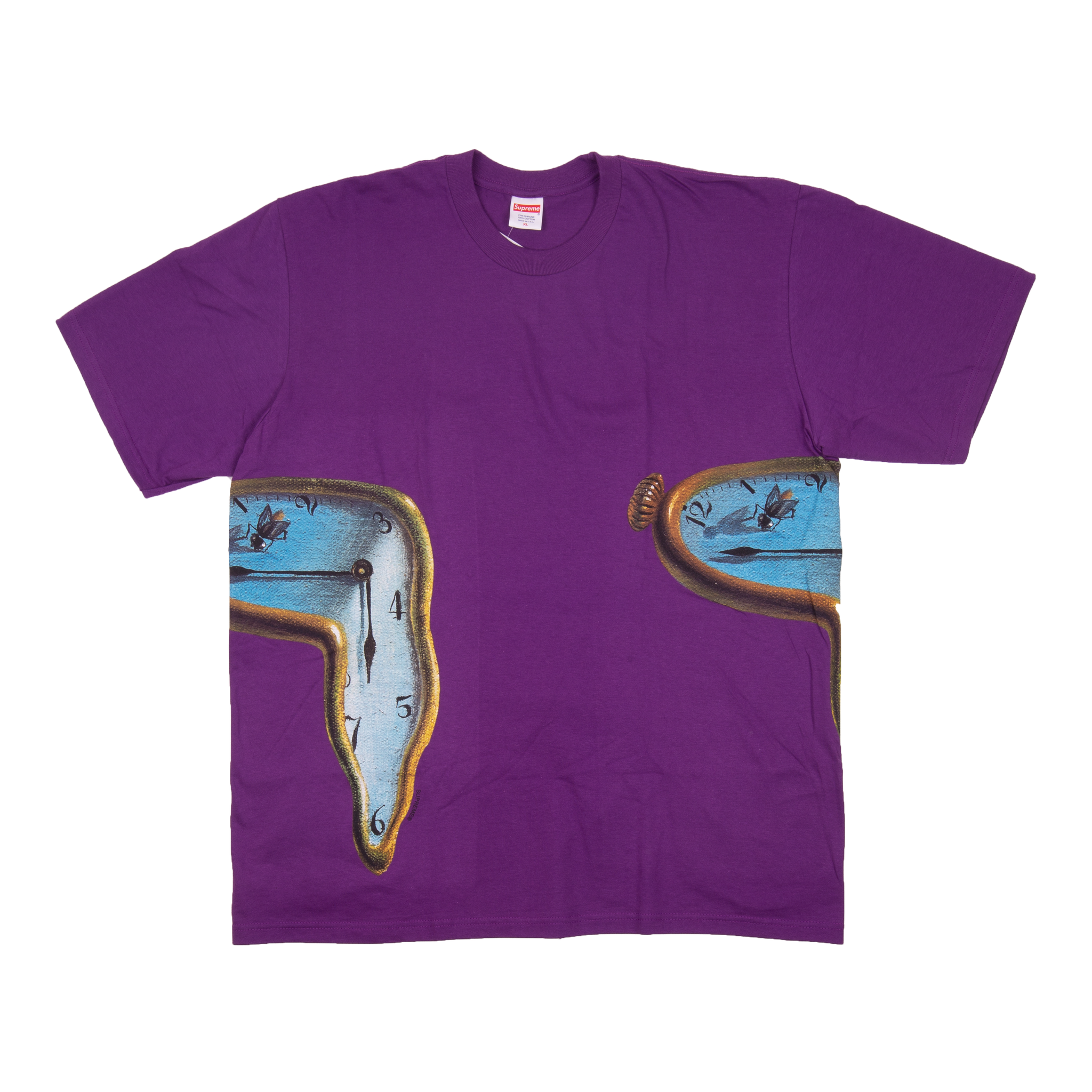 Supreme Purple Persistence Of Memory Tee