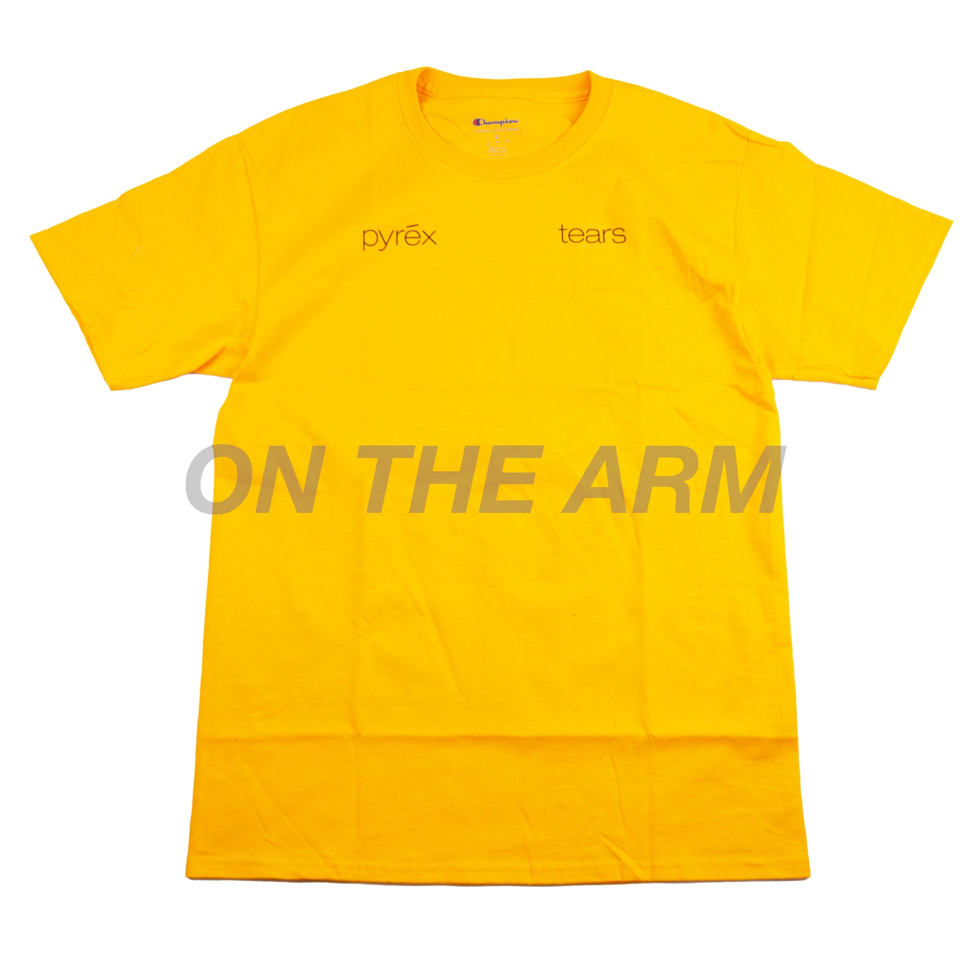 Denim Tears Yellow Pyrex Tears Tee