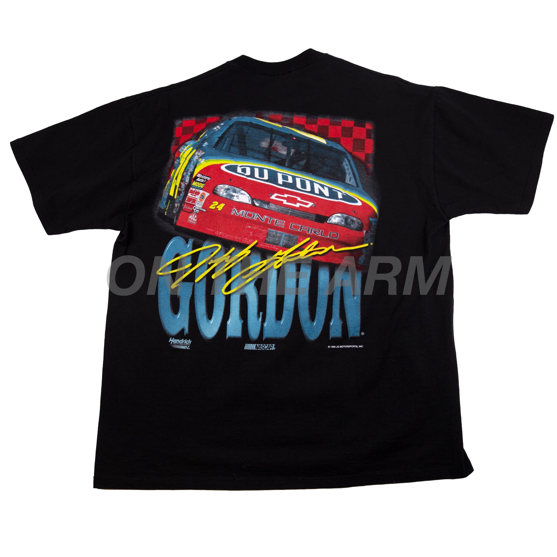 Vintage Black Jeff Gordon Racing Tee (1999)