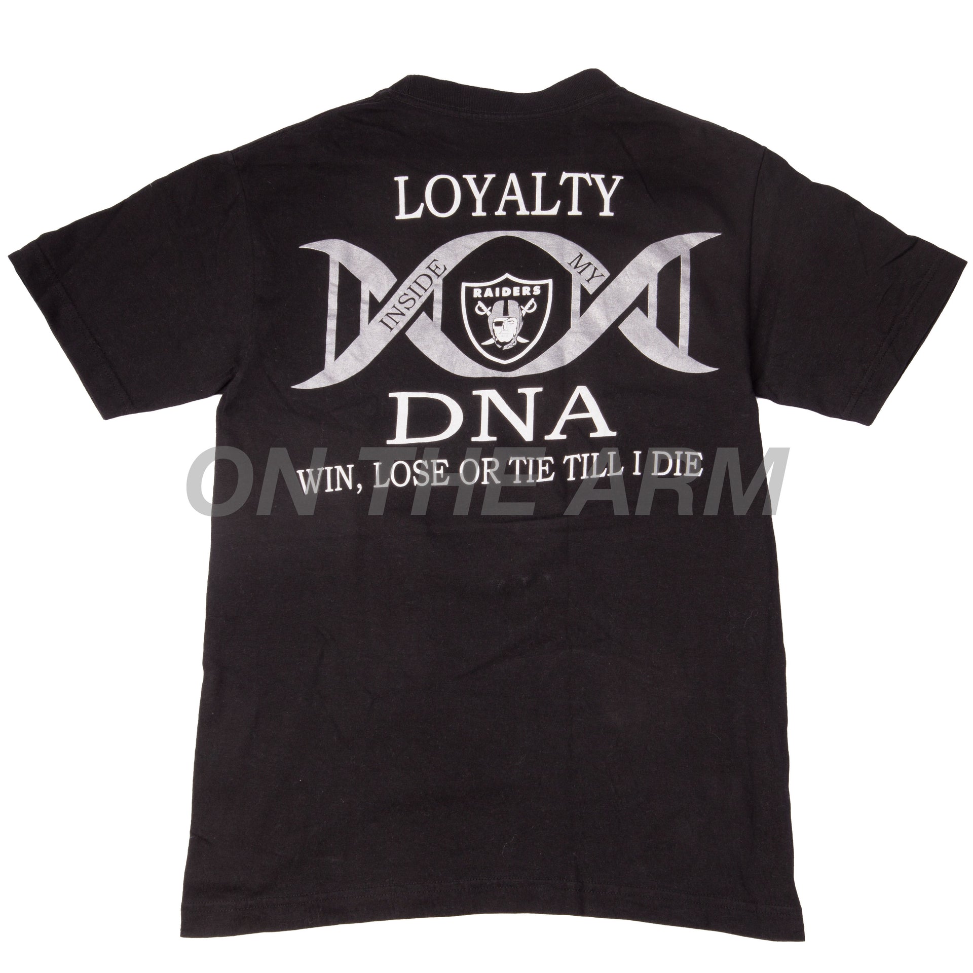 Vintage Black Raiders Loyalty Tee