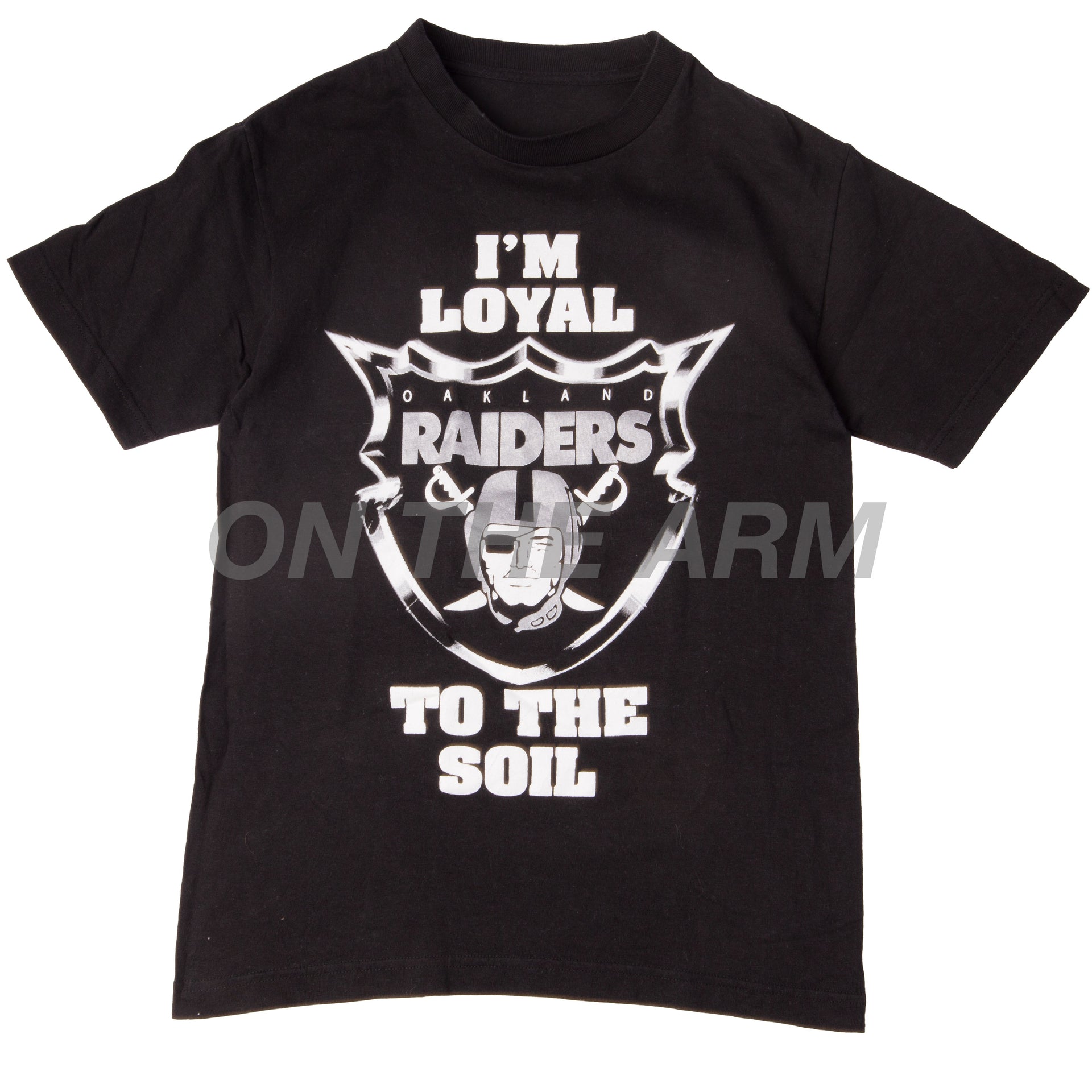 Vintage Black Raiders Loyalty Tee