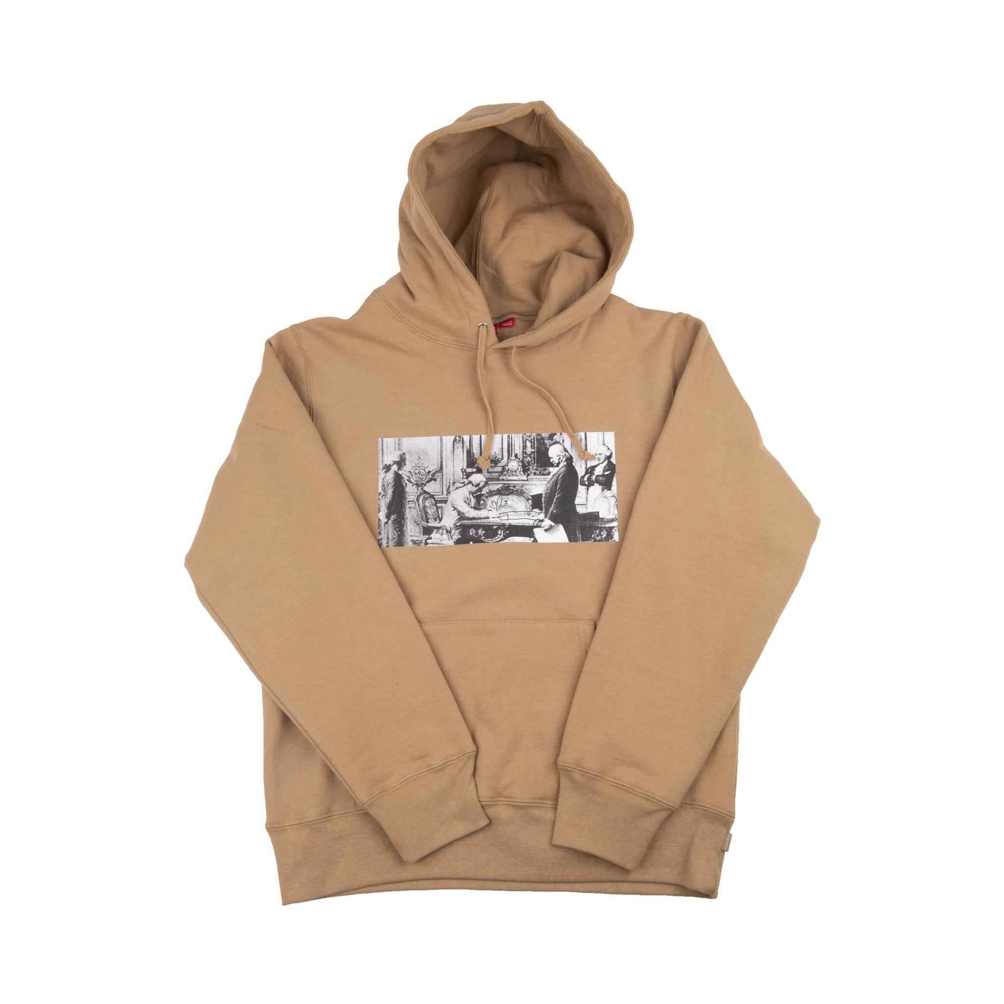 Supreme Light Brown Mike Kelley Reconstructed Hoodie – On The Arm