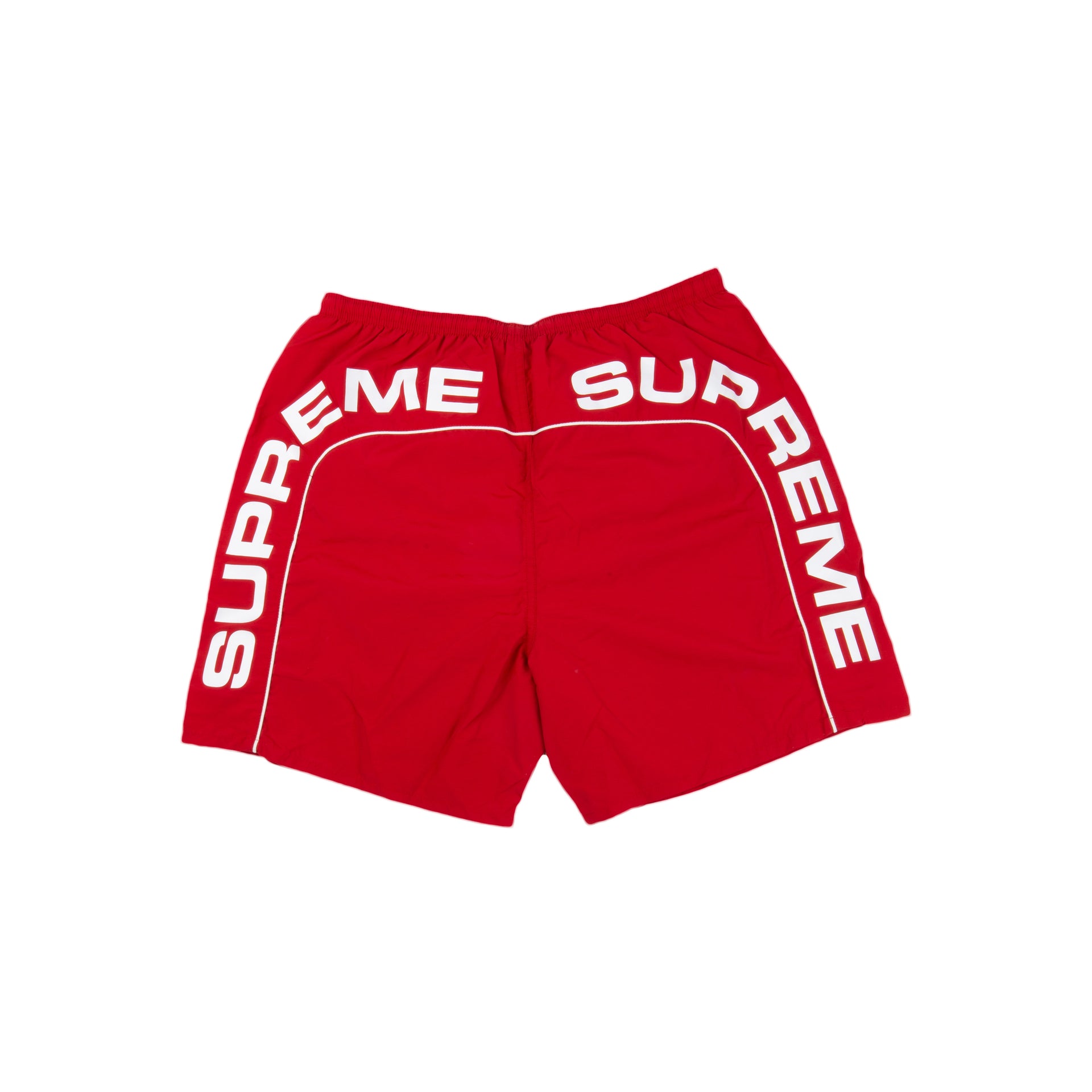 Supreme Red Arc Logo Trunks