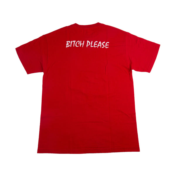 Supreme Red Bitch Please Tee