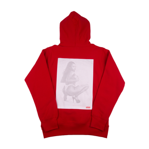 Supreme Red Digi Hoodie