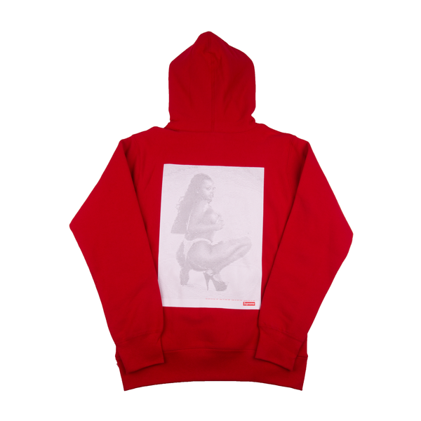 Supreme Red Digi Hoodie