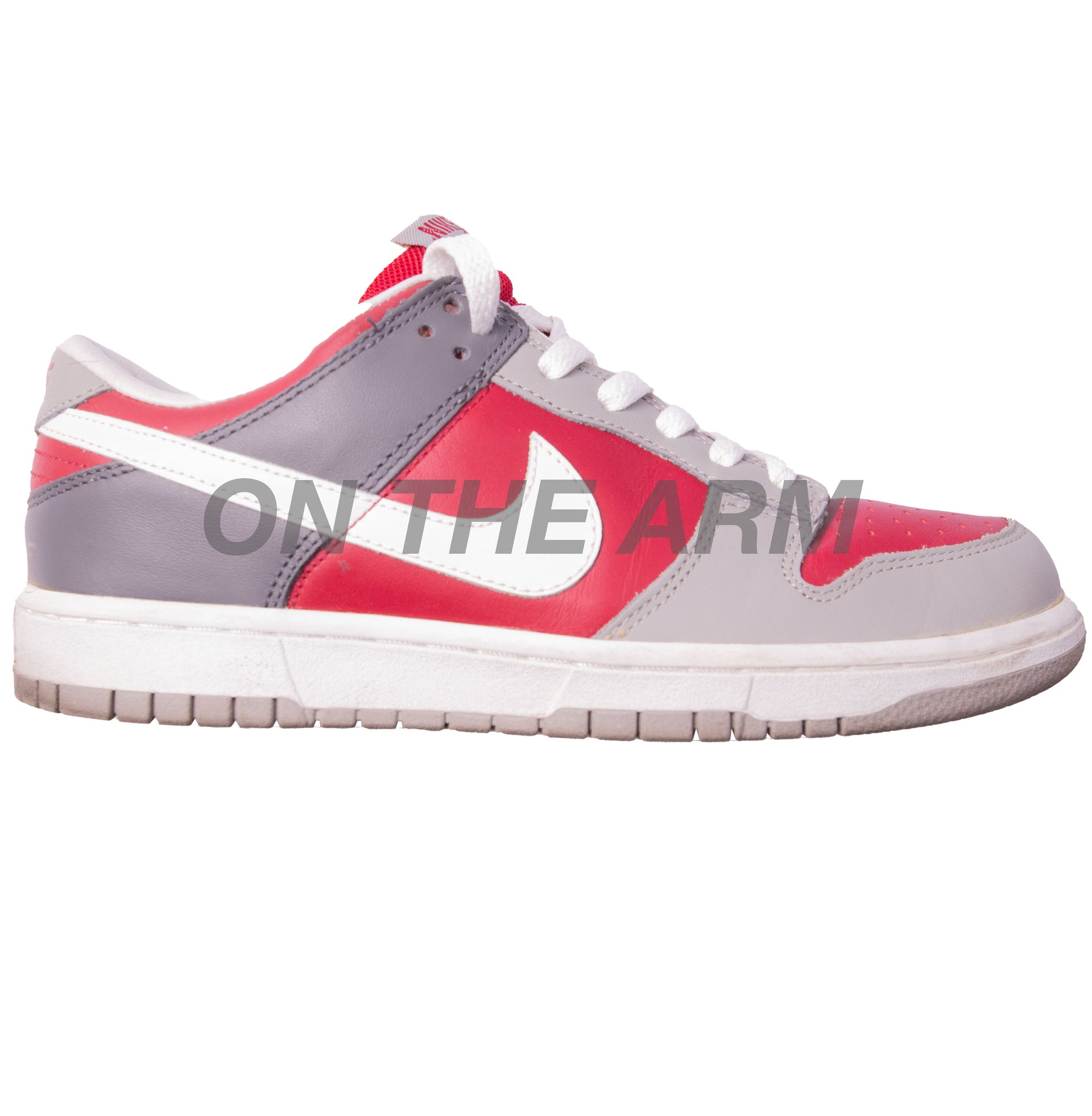 Nike Deep Red/Grey Dunk Low (2003) USED