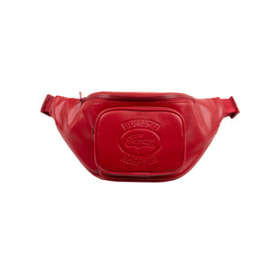 Supreme Red Lacoste Waist Bag