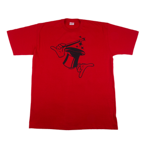 Supreme Red Mag Hands Sample Tee