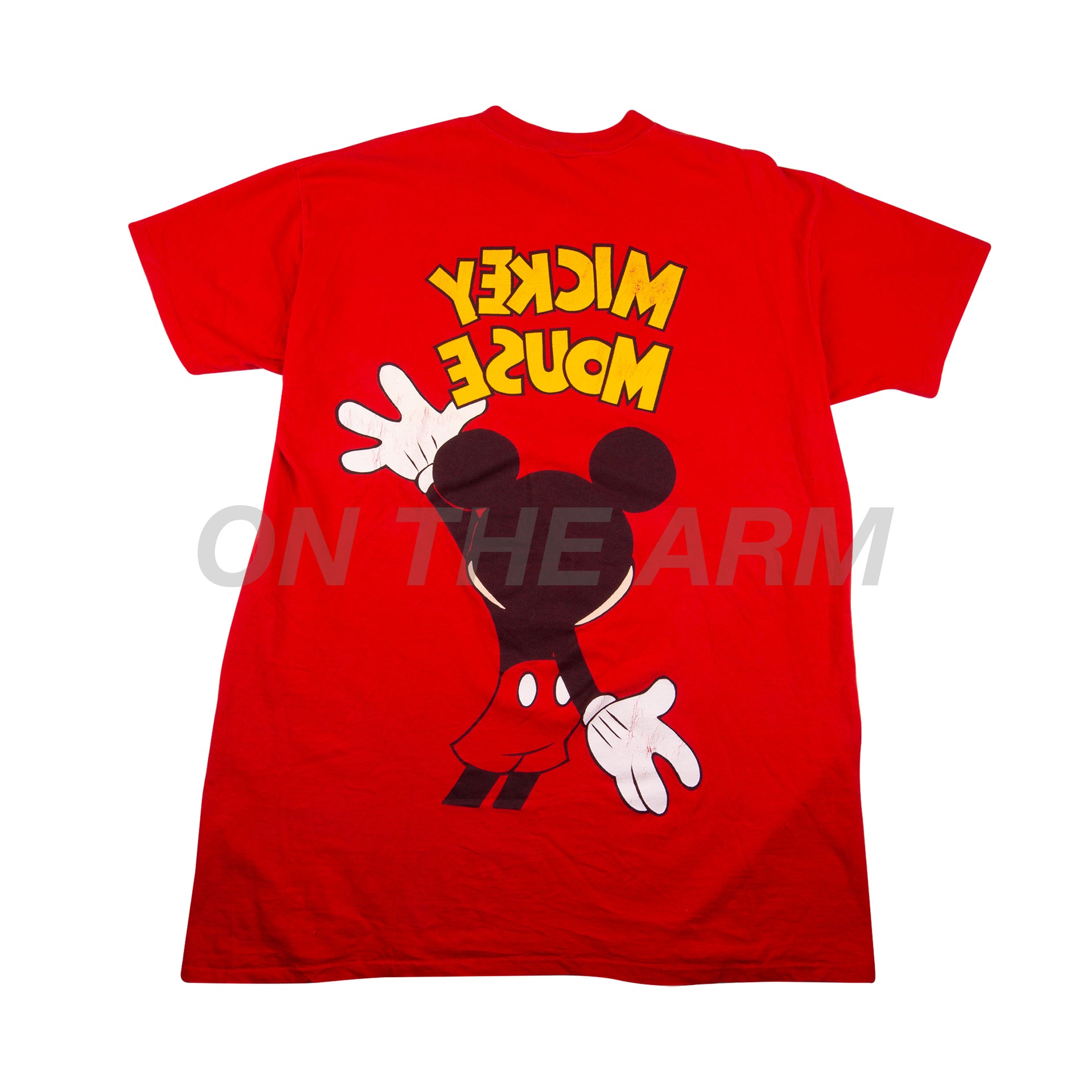 Vintage Red Mickey Oversized Tee