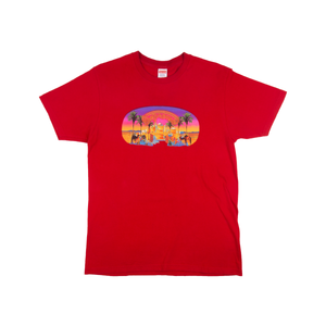 Supreme Red Mirage Tee