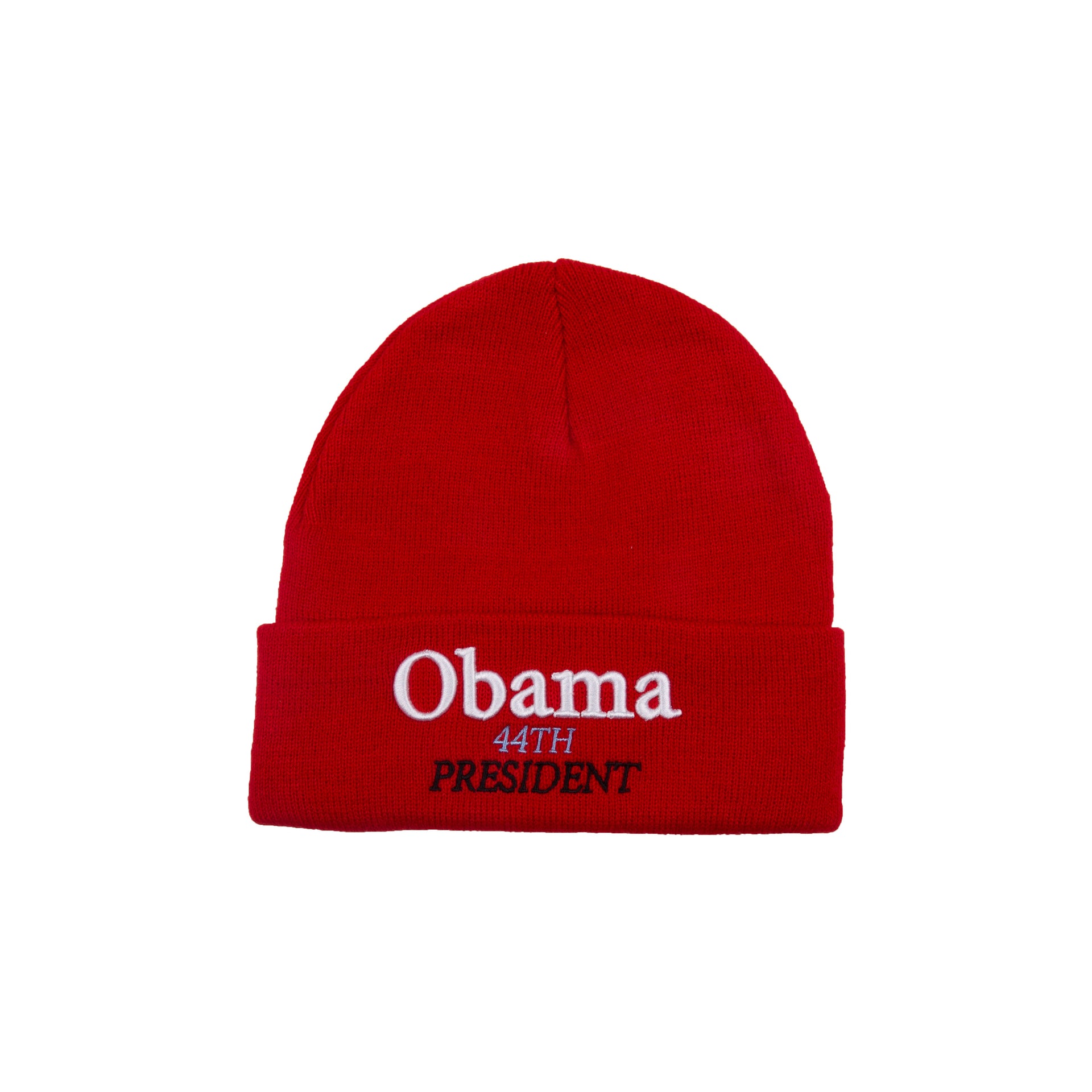 Supreme Red Obama Beanie