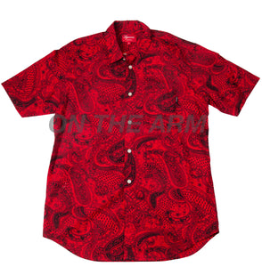Supreme Red SS13 Paisley Top
